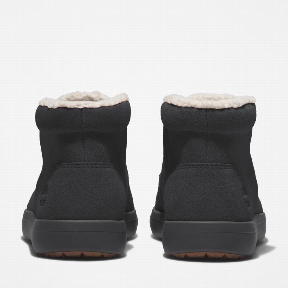 Pánské Kotníkové Boty Timberland Ashwood Park Warm-Podšité Chukka Černé | TI02583-432