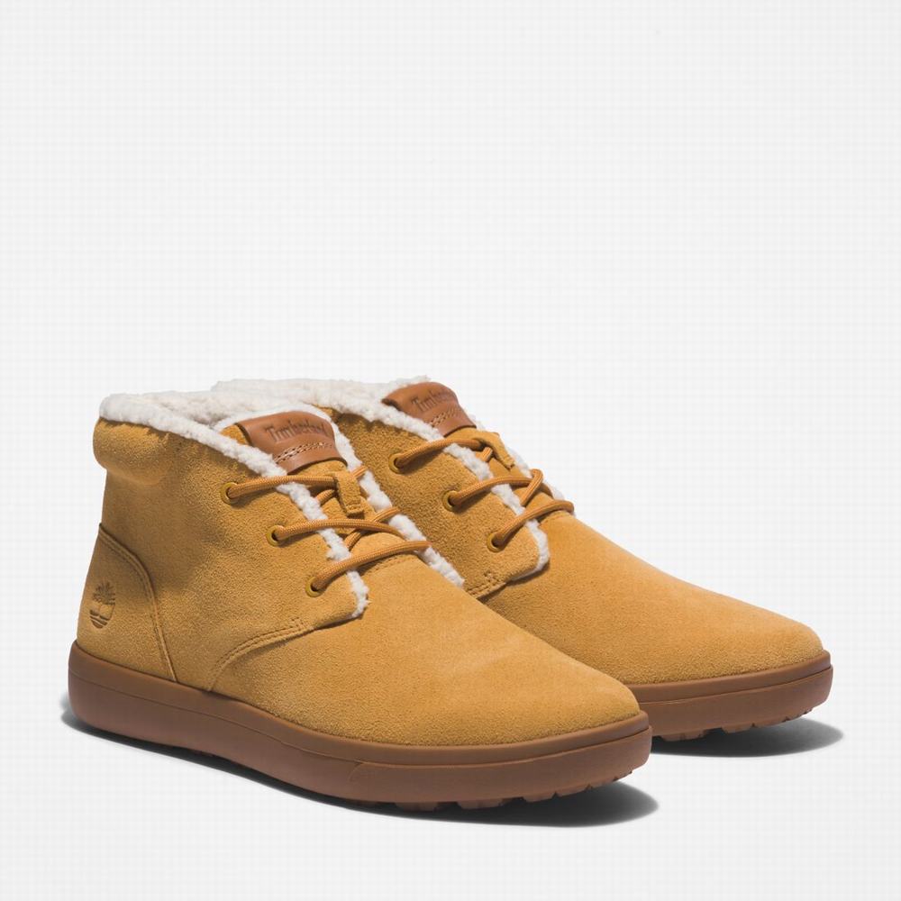 Pánské Kotníkové Boty Timberland Ashwood Park Warm-Podšité Chukka Hnědé | TI65304-492