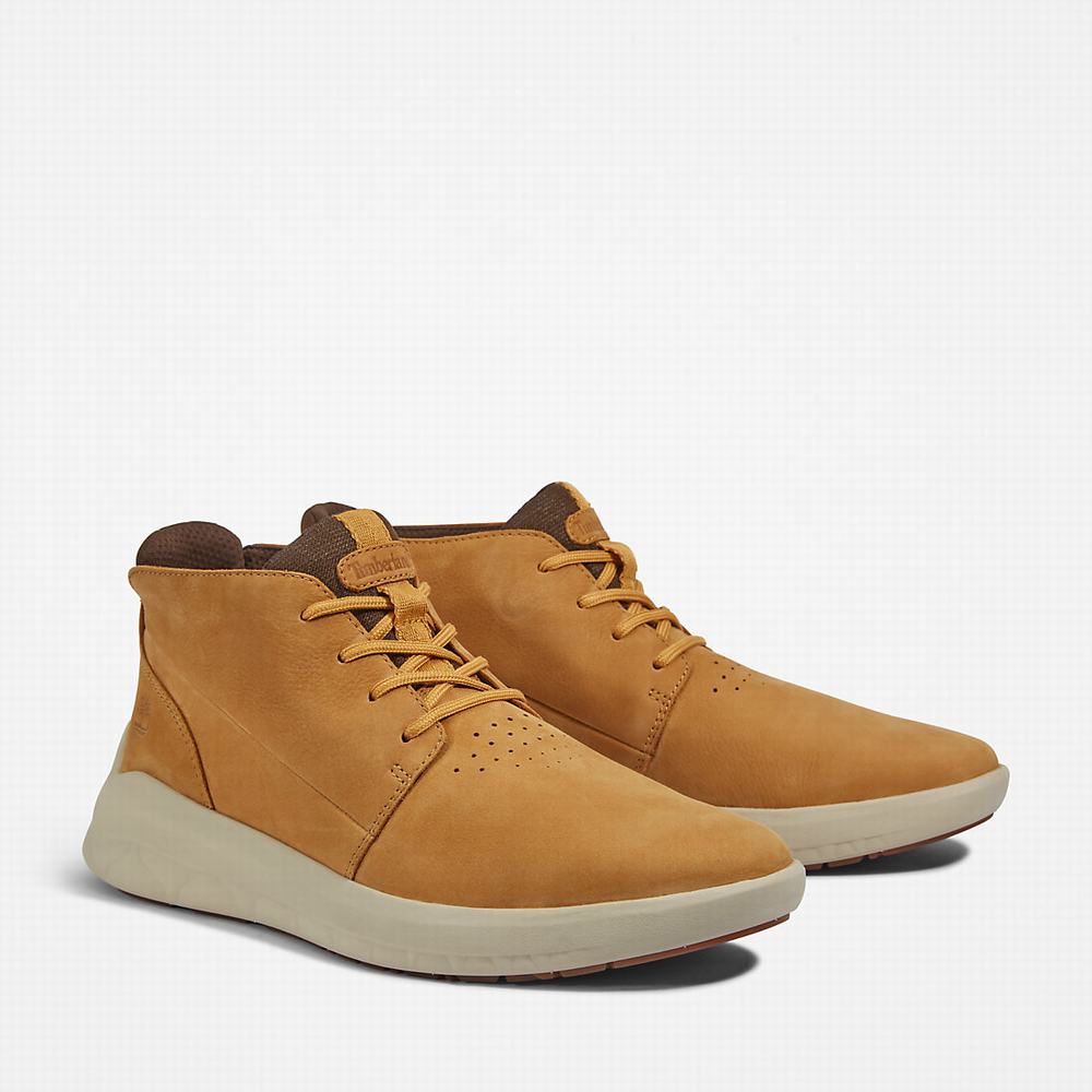 Pánské Kotníkové Boty Timberland Bradstreet Ultra Chukka Žluté | TI17643-290