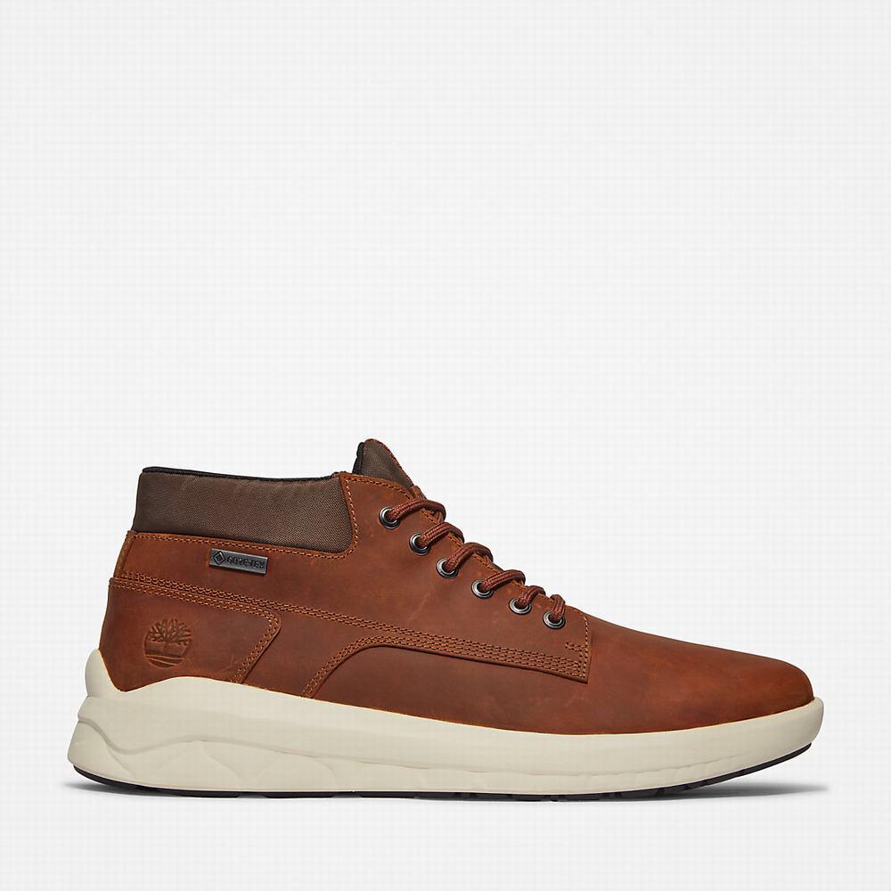Pánské Kotníkové Boty Timberland Bradstreet Ultra Gore-Tex® Chukka Hnědé | TI34627-108