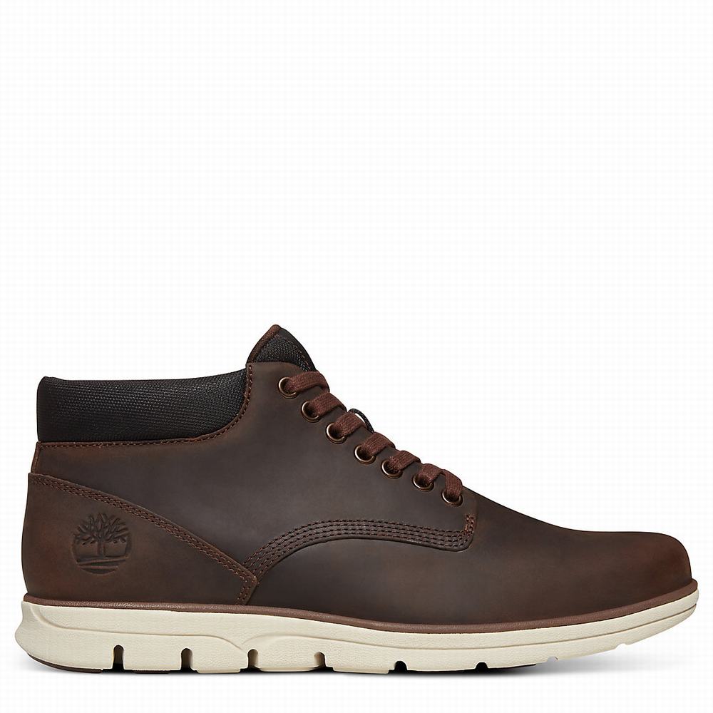Pánské Kotníkové Boty Timberland Bradstreet Chukka Tmavě Hnědé | TI39608-658