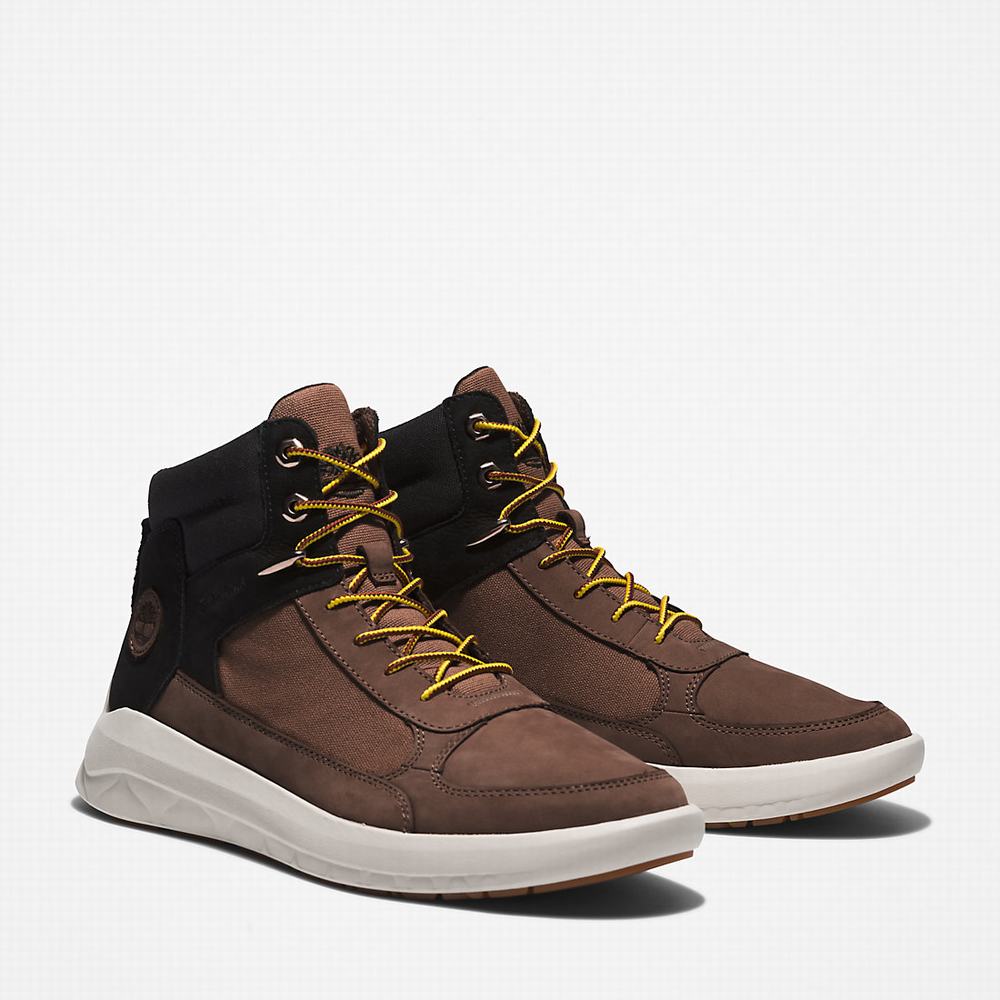 Pánské Kotníkové Boty Timberland Bradstreet Ultra Chukka Tmavě Hnědé | TI40832-908