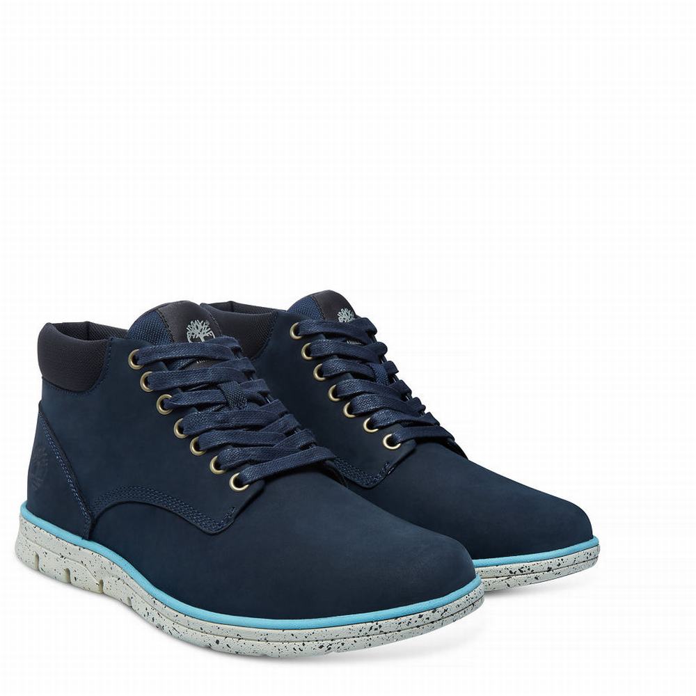 Pánské Kotníkové Boty Timberland Bradstreet Chukka Tmavě Blankyt | TI65381-107