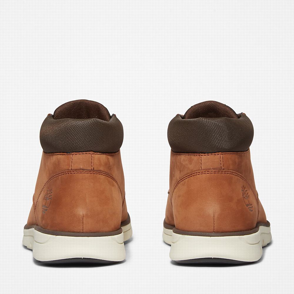 Pánské Kotníkové Boty Timberland Bradstreet Chukka Tmavě Hnědé | TI86102-561