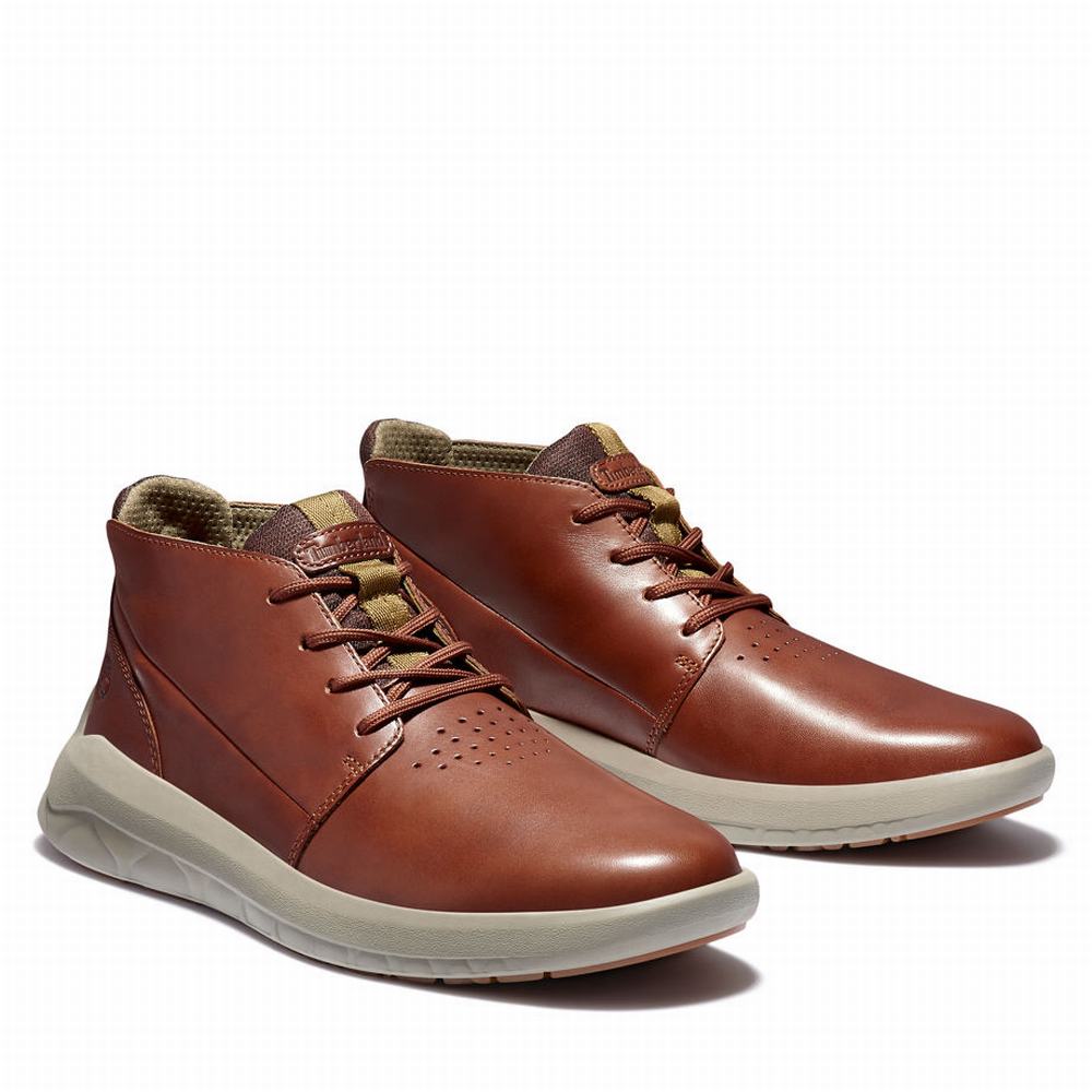 Pánské Kotníkové Boty Timberland Bradstreet Ultra Chukka Světle Hnědé | TI90478-074