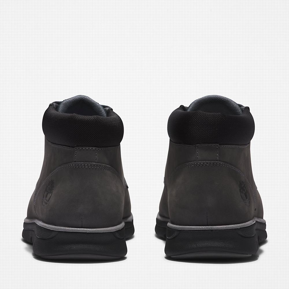 Pánské Kotníkové Boty Timberland Bradstreet Leather Chukka Šedé | TI93752-932