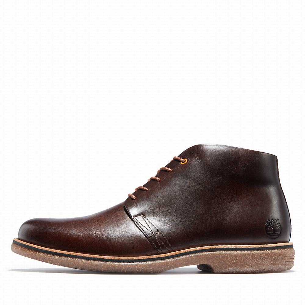 Pánské Kotníkové Boty Timberland City Groove Chukka Tmavě Hnědé | TI60428-489