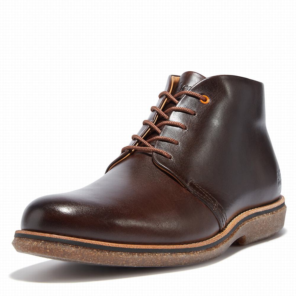 Pánské Kotníkové Boty Timberland City Groove Chukka Tmavě Hnědé | TI60428-489