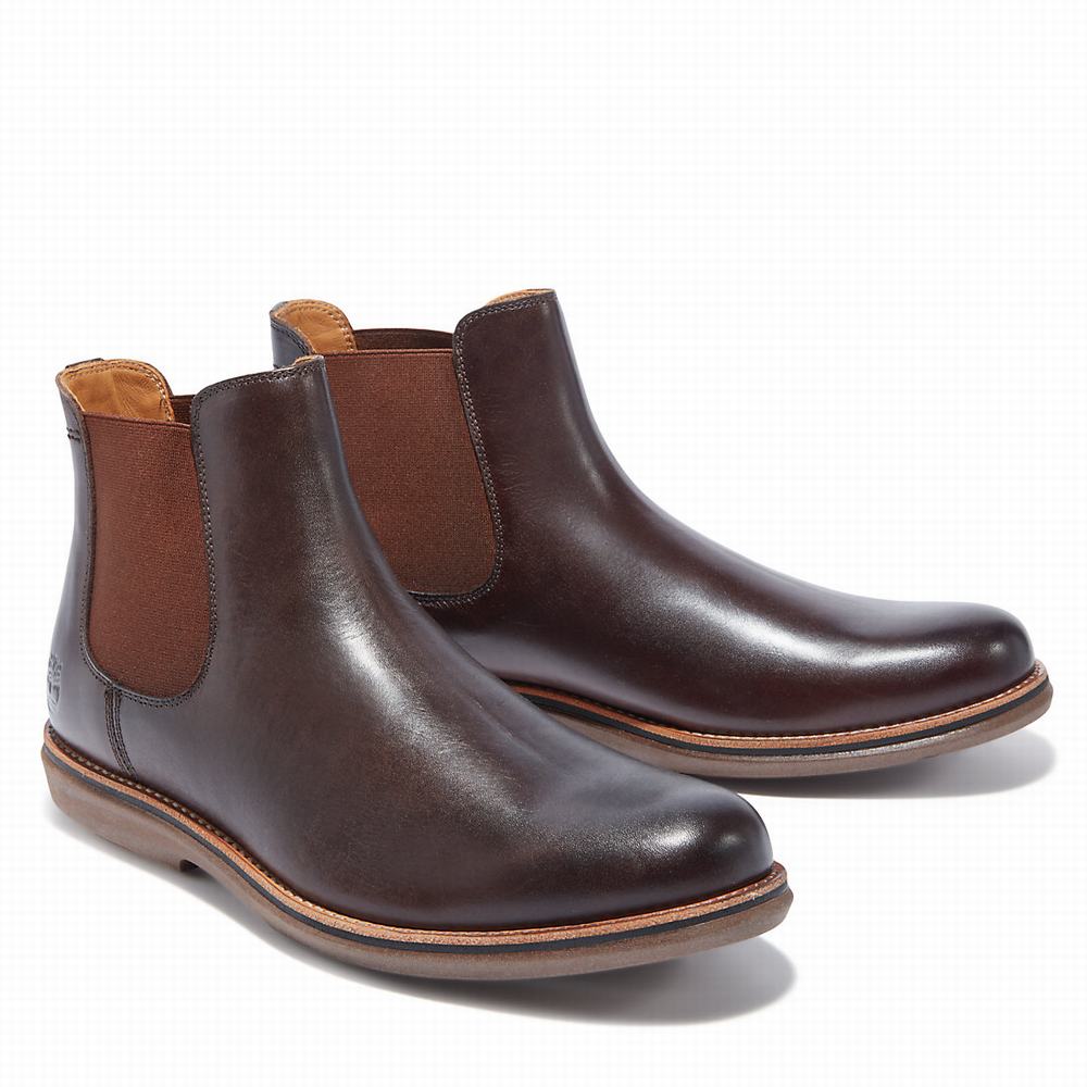Pánské Kotníkové Boty Timberland City Groove Tmavě Hnědé | TI75324-971