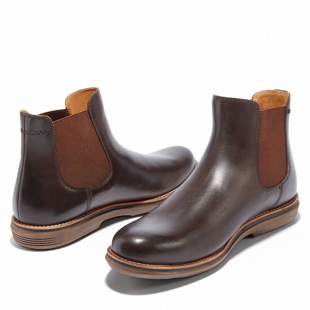 Pánské Kotníkové Boty Timberland City Groove Tmavě Hnědé | TI75324-971