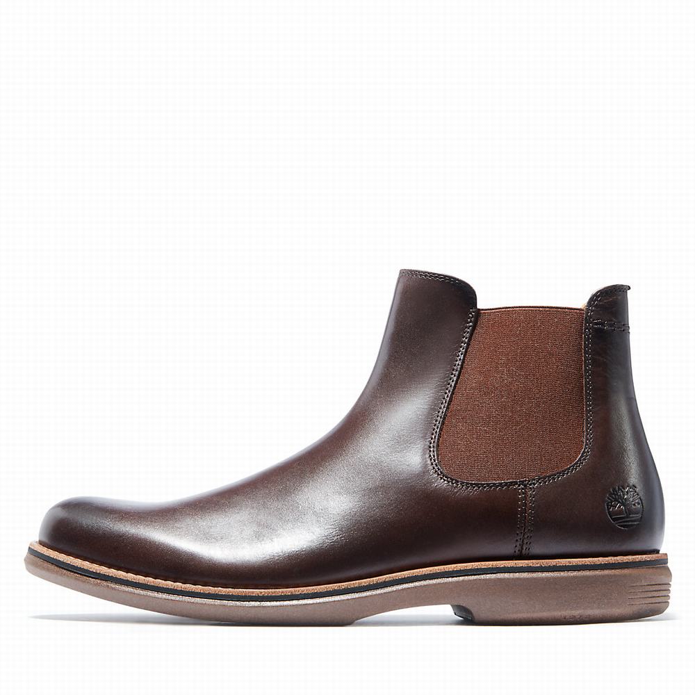 Pánské Kotníkové Boty Timberland City Groove Tmavě Hnědé | TI75324-971