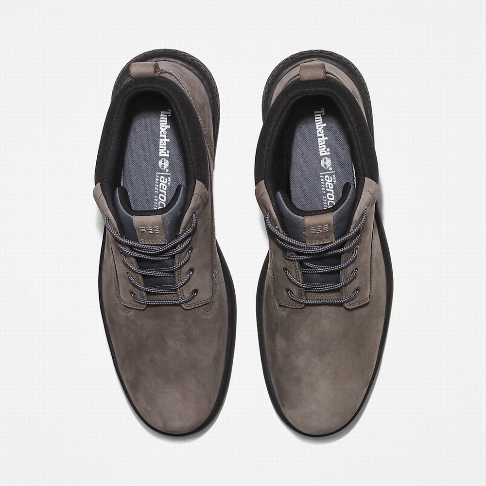 Pánské Kotníkové Boty Timberland Cross Mark Gore-Tex® Chukka Šedé | TI01758-542