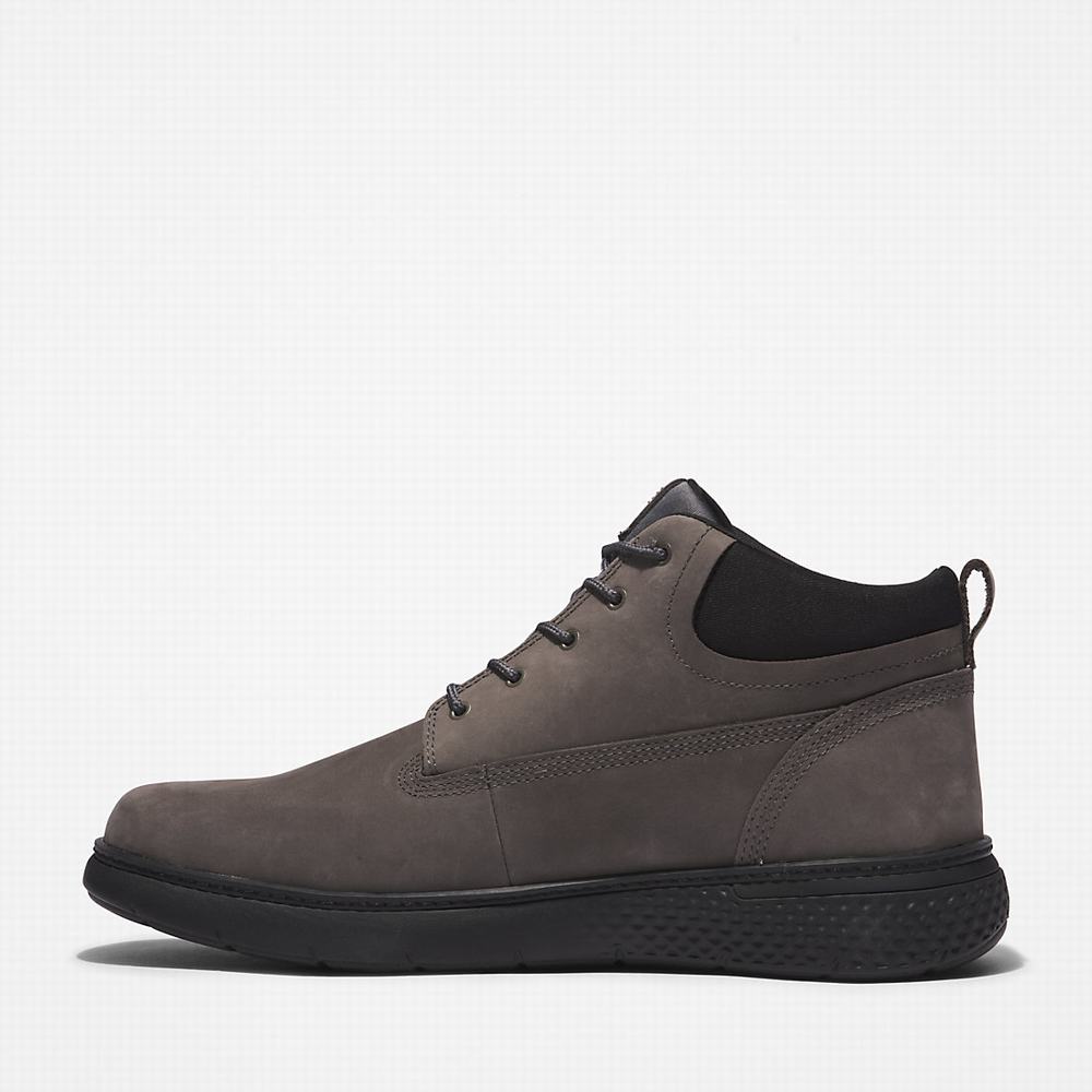 Pánské Kotníkové Boty Timberland Cross Mark Gore-Tex® Chukka Šedé | TI01758-542