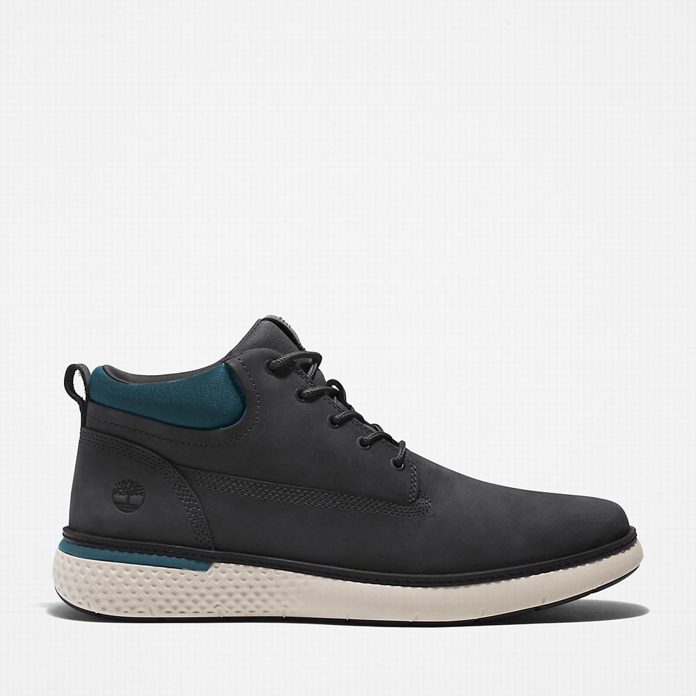 Pánské Kotníkové Boty Timberland Cross Mark Chukka Černé | TI15634-015