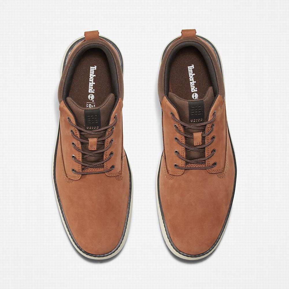 Pánské Kotníkové Boty Timberland Cross Mark Chukka Tmavě Hnědé | TI27634-863