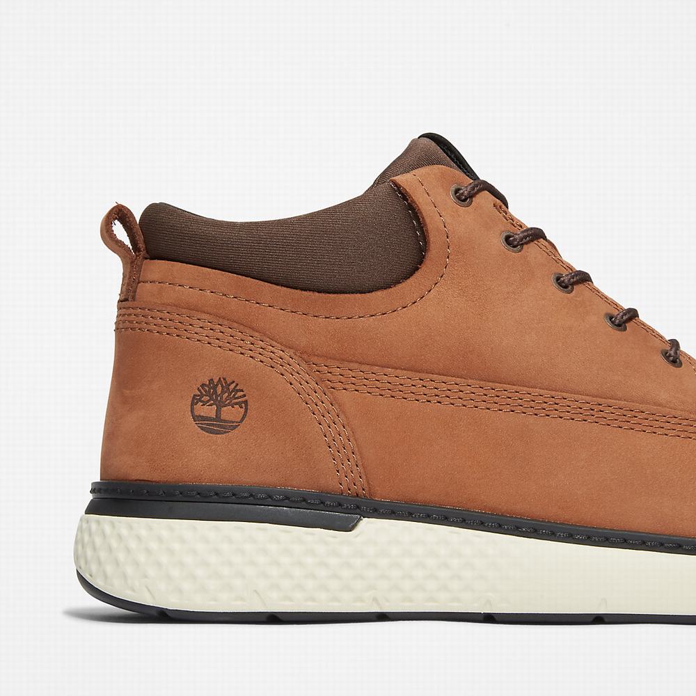 Pánské Kotníkové Boty Timberland Cross Mark Chukka Tmavě Hnědé | TI27634-863
