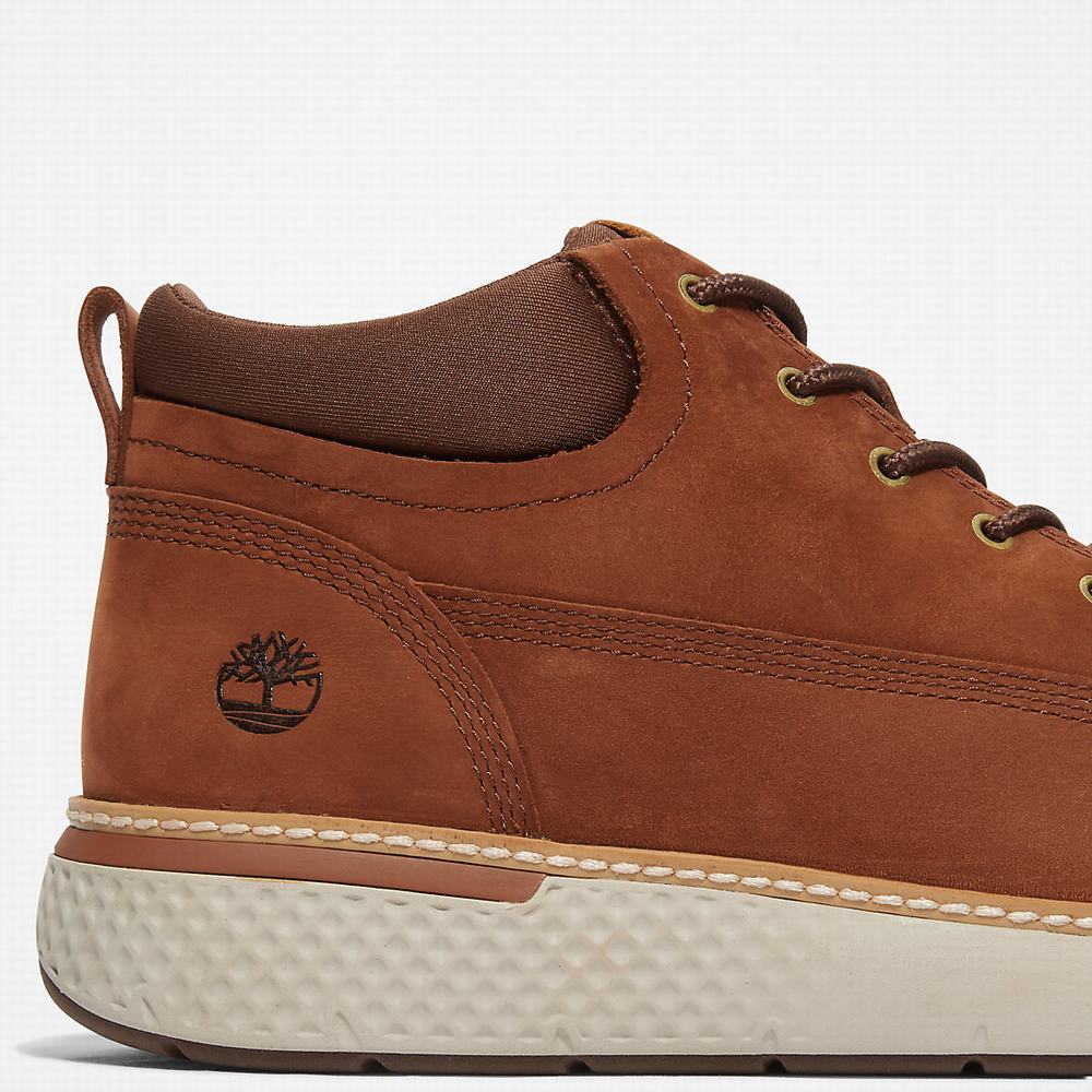 Pánské Kotníkové Boty Timberland Cross Mark Chukka Hnědé | TI69408-062