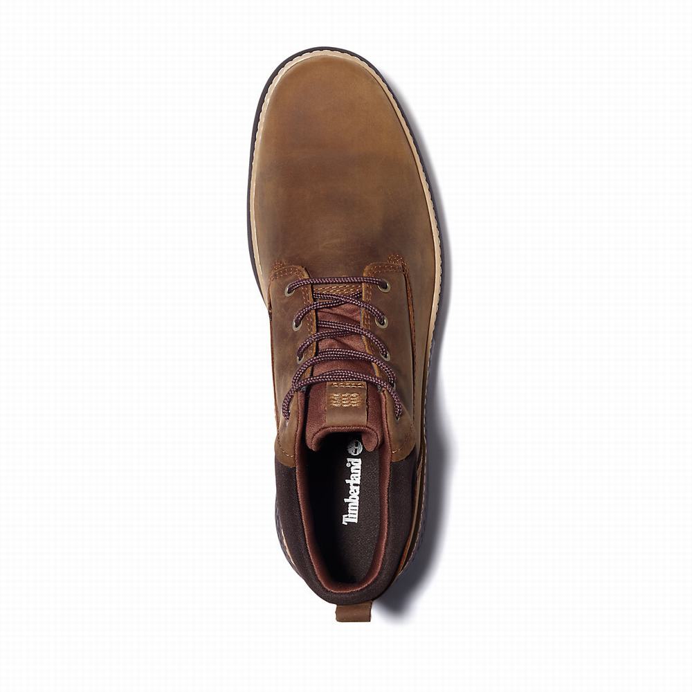 Pánské Kotníkové Boty Timberland Cross Mark Gore-Tex® Chukka Hnědé | TI85490-026