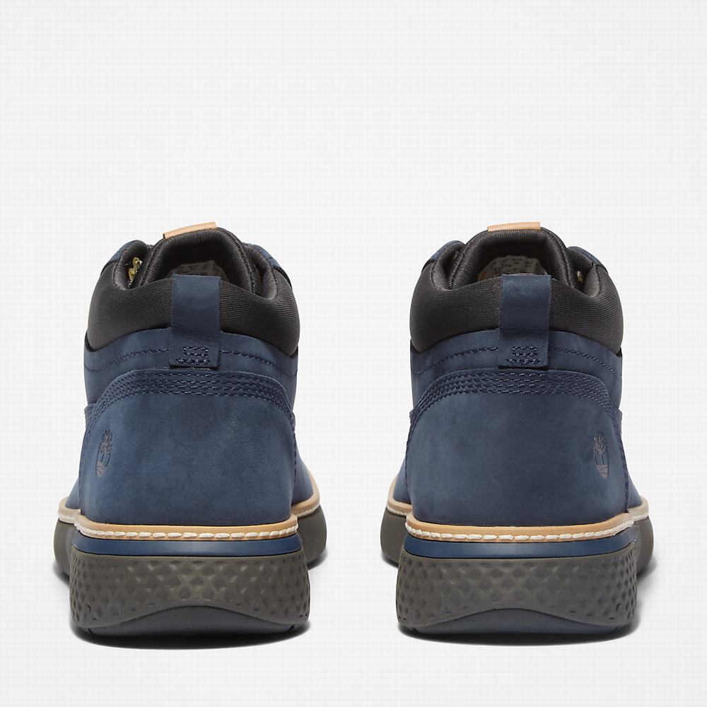 Pánské Kotníkové Boty Timberland Cross Mark Chukka Tmavě Blankyt | TI93627-934