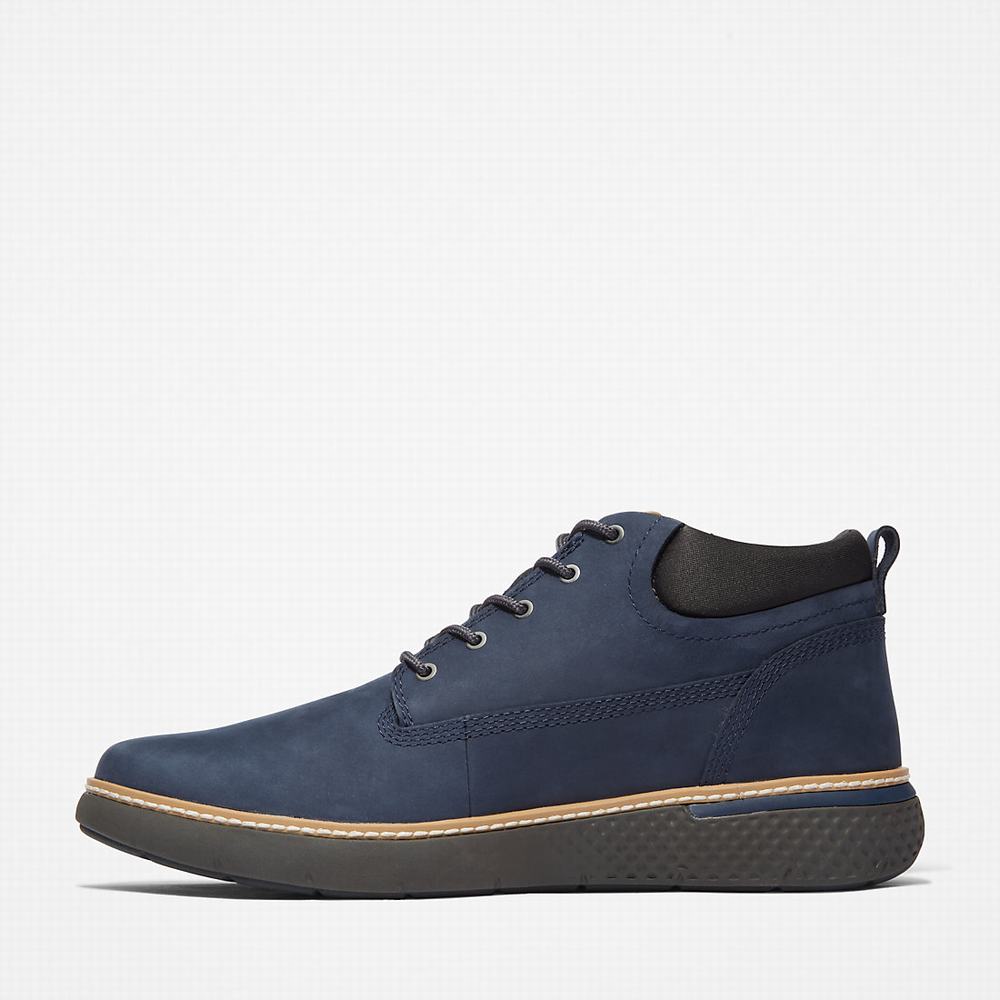 Pánské Kotníkové Boty Timberland Cross Mark Chukka Tmavě Blankyt | TI93627-934