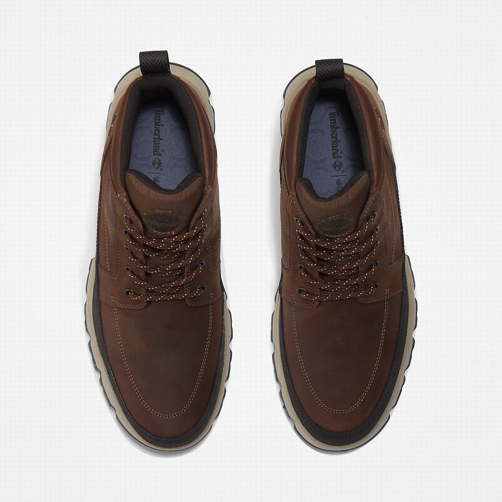 Pánské Kotníkové Boty Timberland GreenStride™ TBL® Originals Ultra Chukka Tmavě Hnědé | TI87246-861