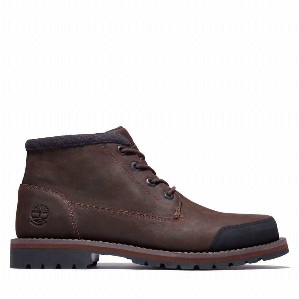 Pánské Kotníkové Boty Timberland Larchmont Podšité Chukka Tmavě Hnědé | TI20145-670