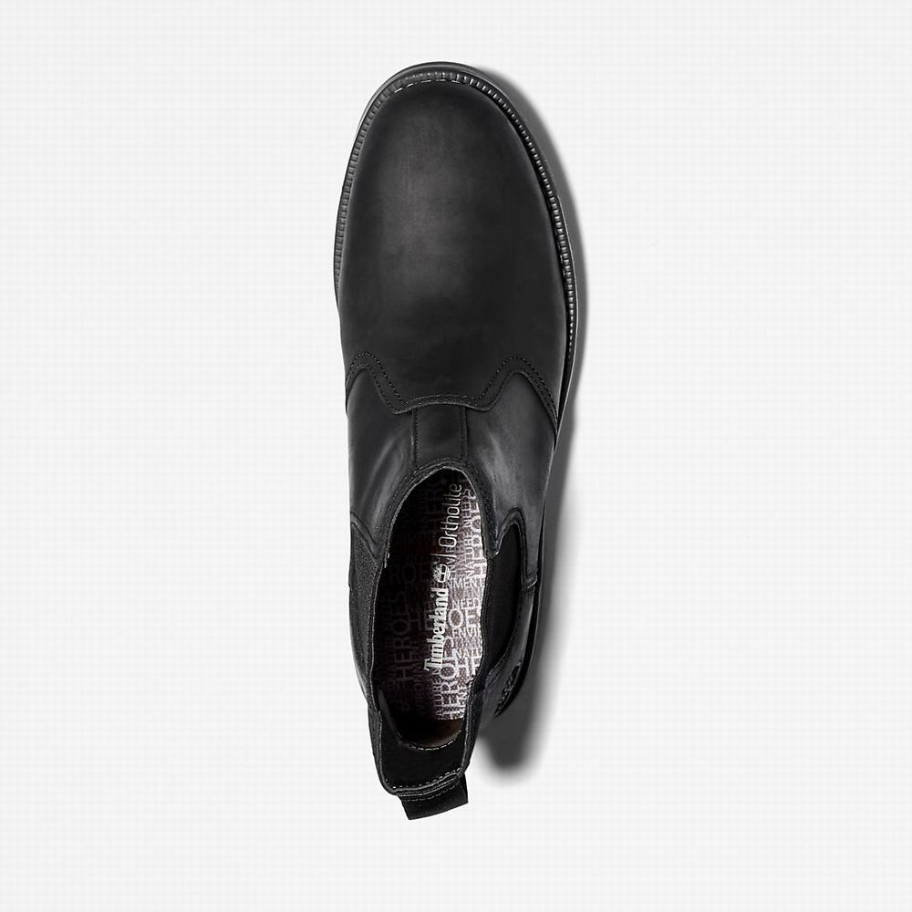 Pánské Kotníkové Boty Timberland Larchmont Černé | TI56901-938