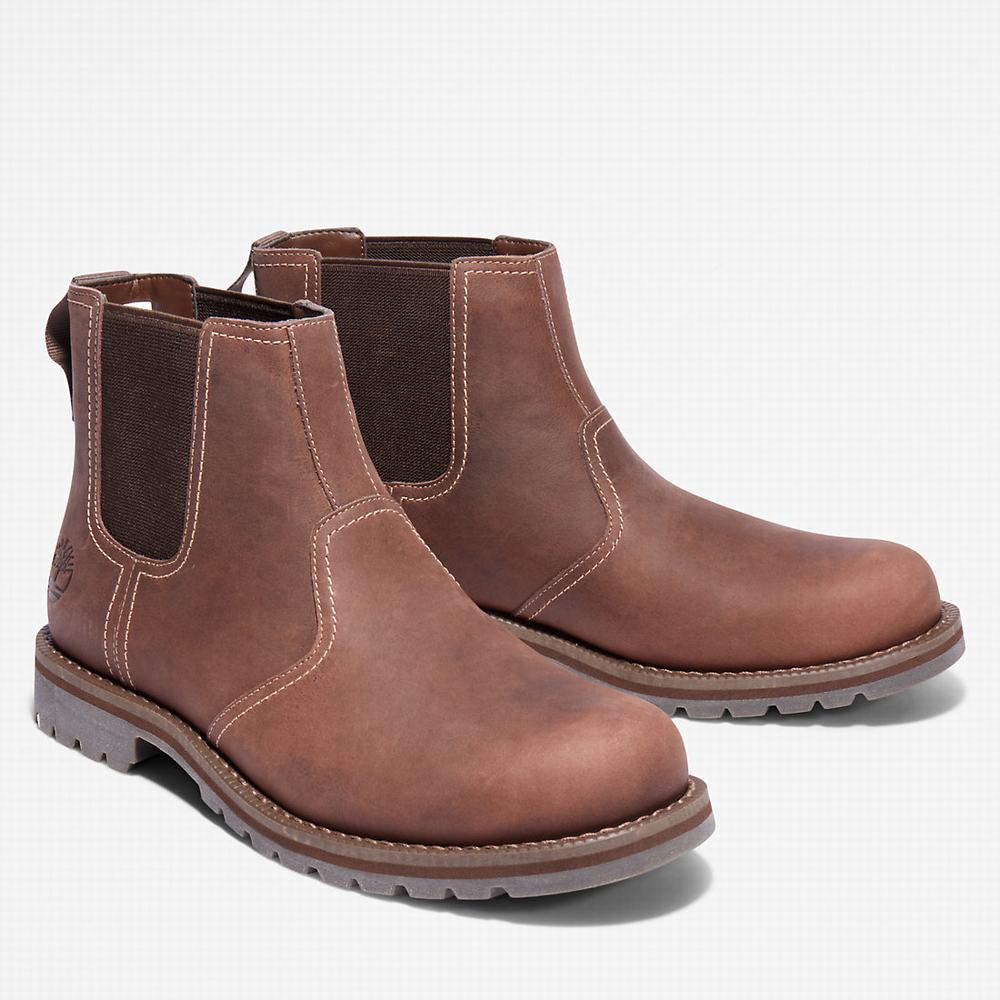 Pánské Kotníkové Boty Timberland Larchmont Světle Hnědé | TI59310-701