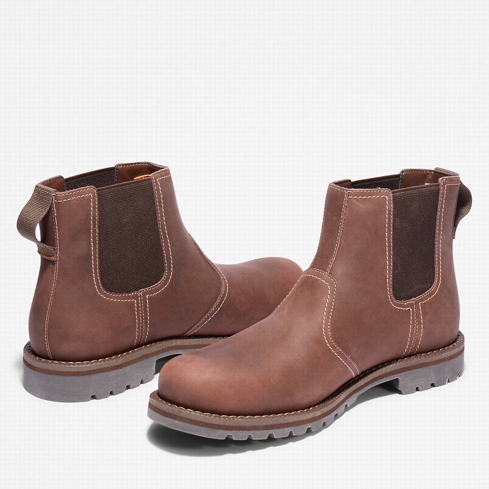 Pánské Kotníkové Boty Timberland Larchmont Světle Hnědé | TI59310-701