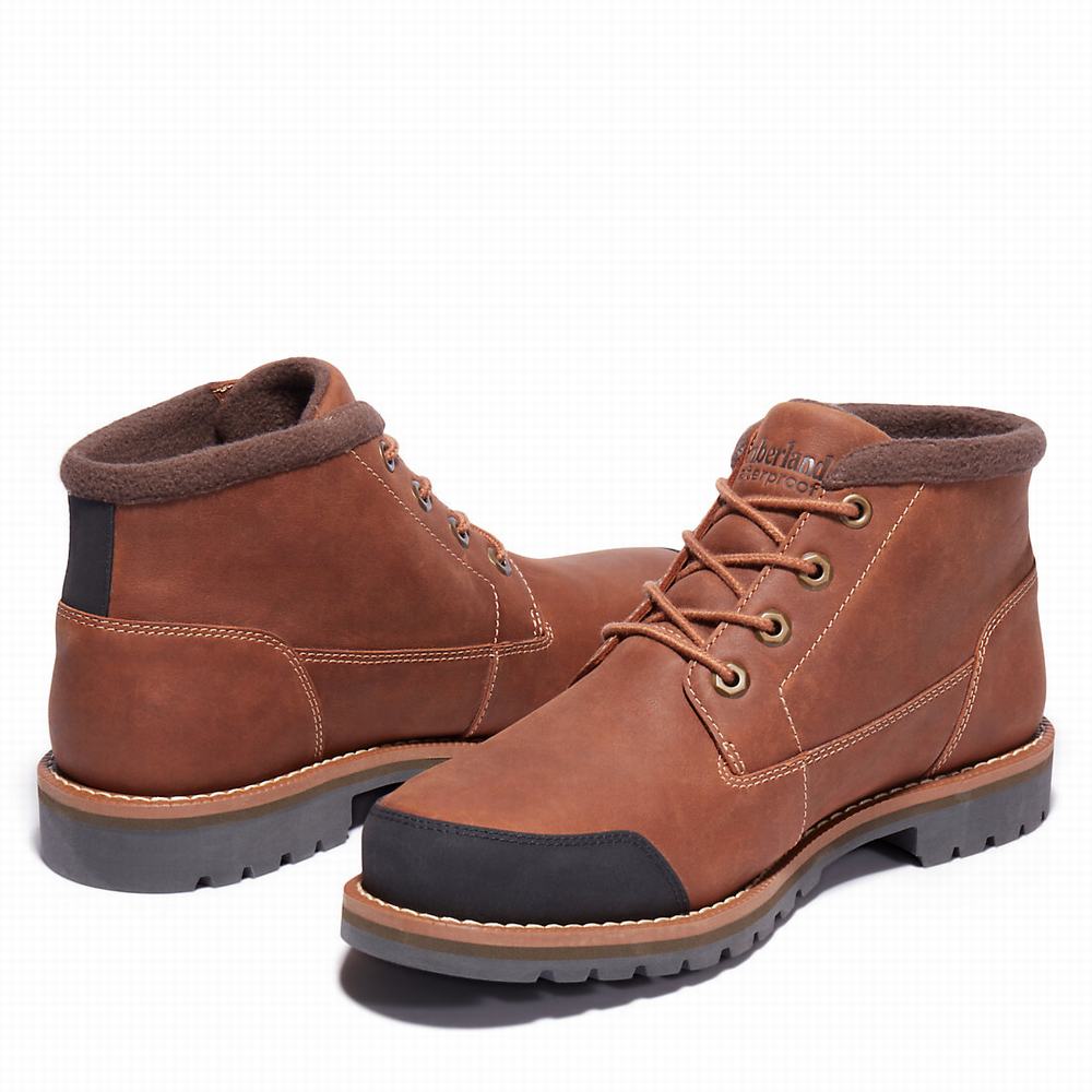Pánské Kotníkové Boty Timberland Larchmont Podšité Chukka Hnědé | TI79350-250