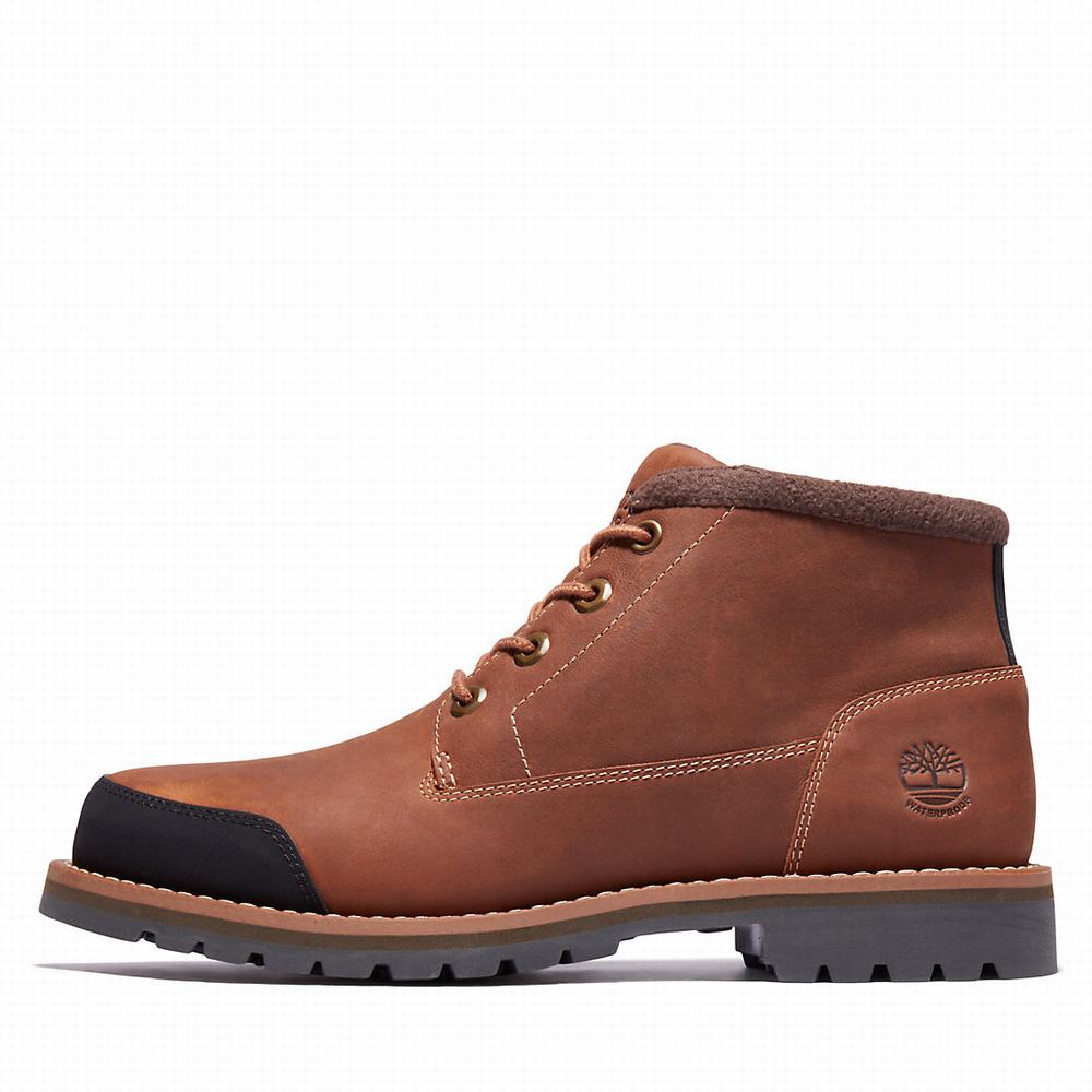 Pánské Kotníkové Boty Timberland Larchmont Podšité Chukka Hnědé | TI79350-250
