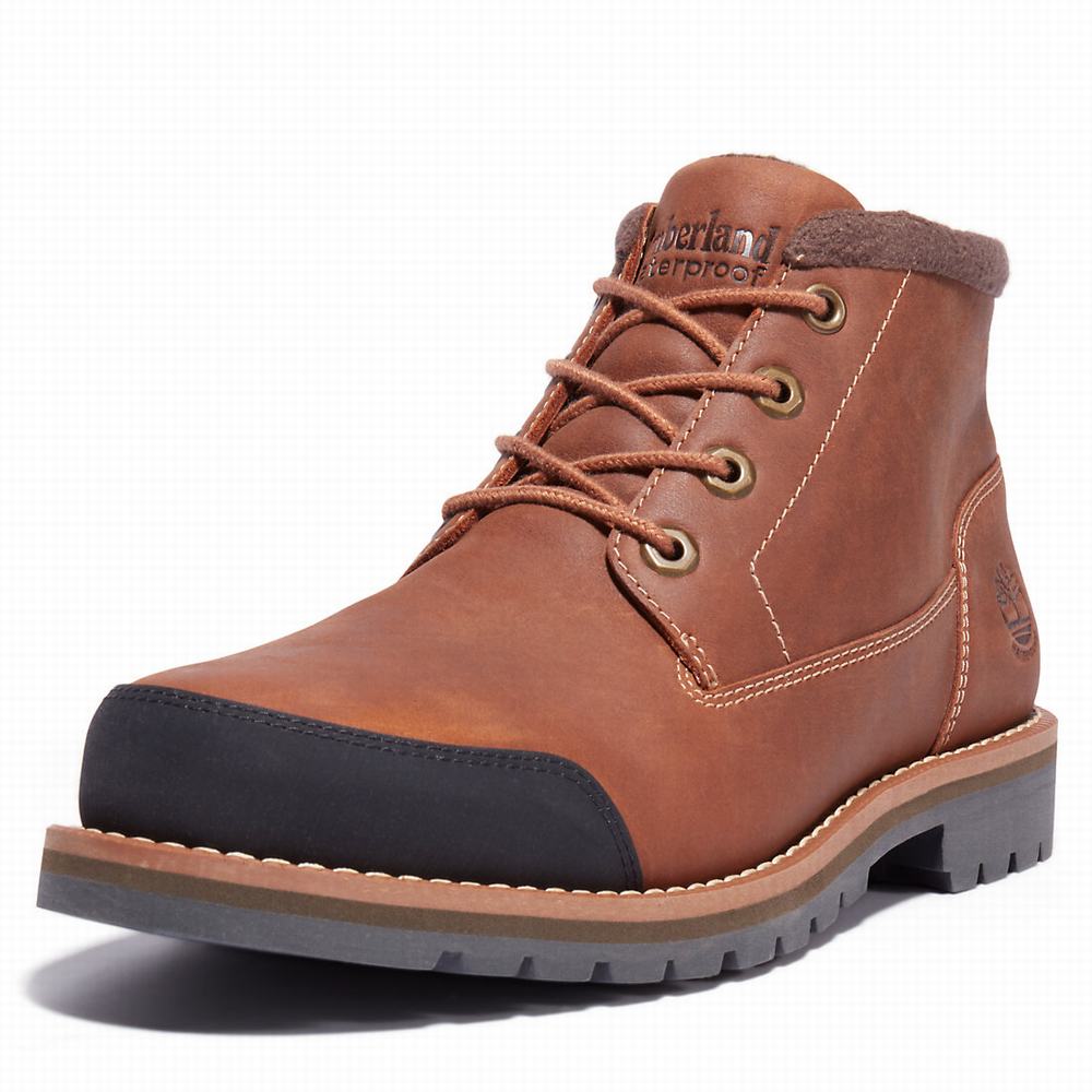 Pánské Kotníkové Boty Timberland Larchmont Podšité Chukka Hnědé | TI79350-250