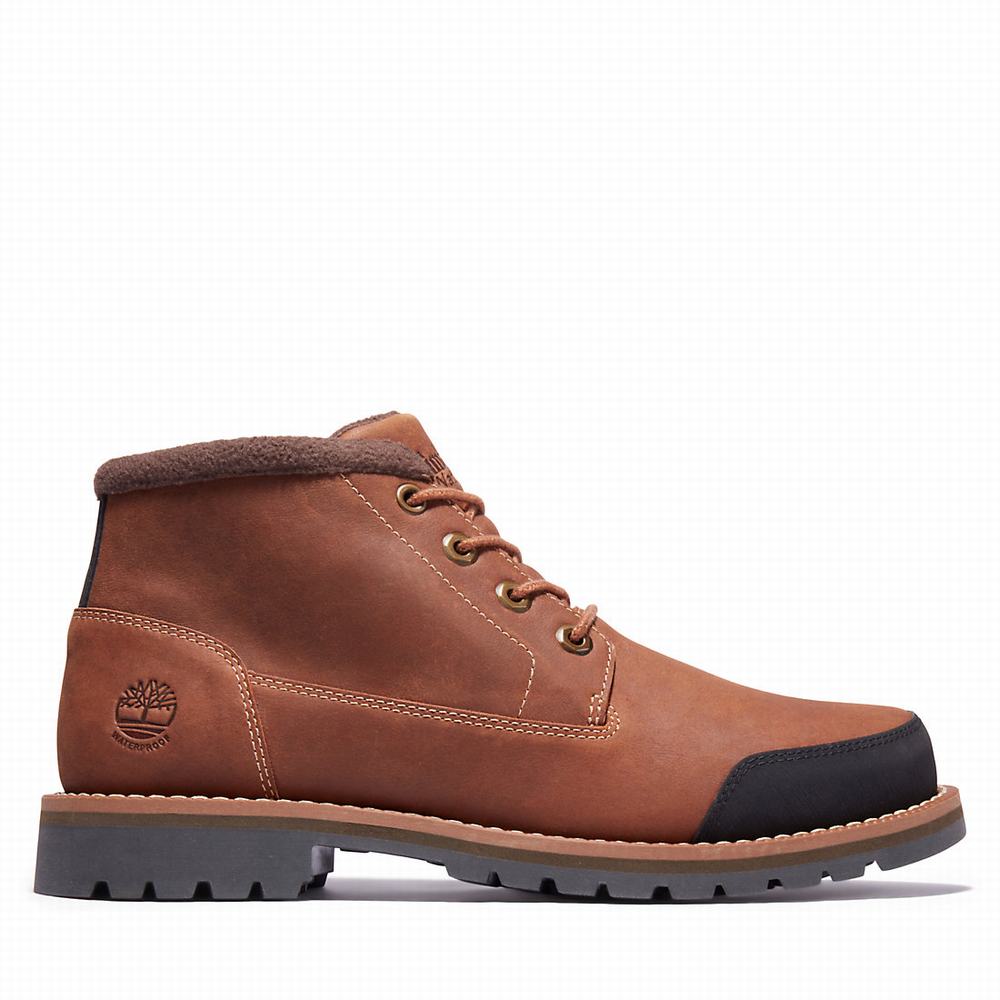Pánské Kotníkové Boty Timberland Larchmont Podšité Chukka Hnědé | TI79350-250