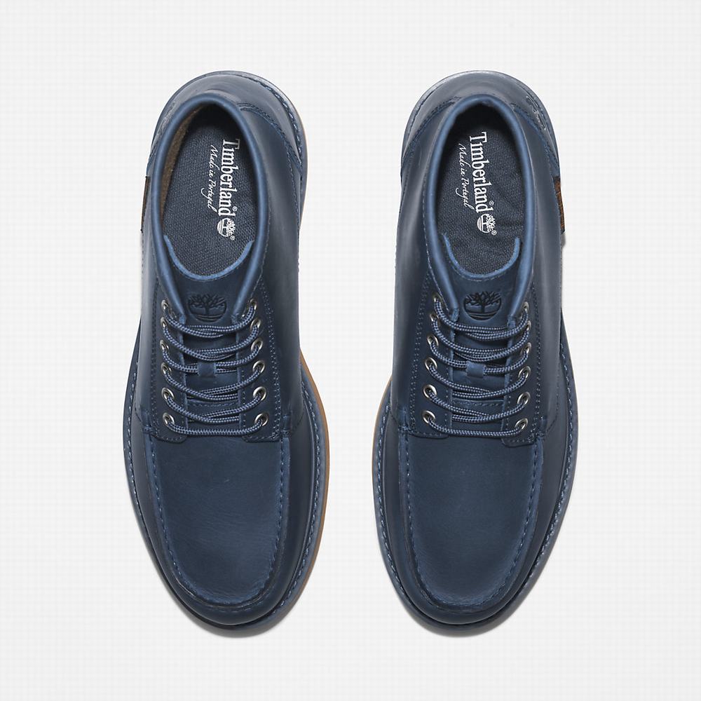 Pánské Kotníkové Boty Timberland Newmarket II Moc-Špicí Chukka Tmavě Blankyt | TI42073-815