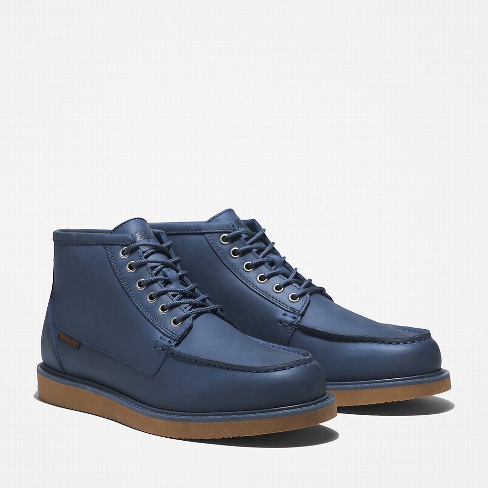 Pánské Kotníkové Boty Timberland Newmarket II Moc-Špicí Chukka Tmavě Blankyt | TI42073-815