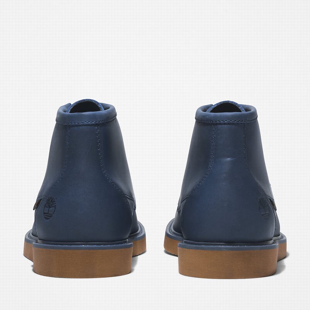 Pánské Kotníkové Boty Timberland Newmarket II Moc-Špicí Chukka Tmavě Blankyt | TI42073-815