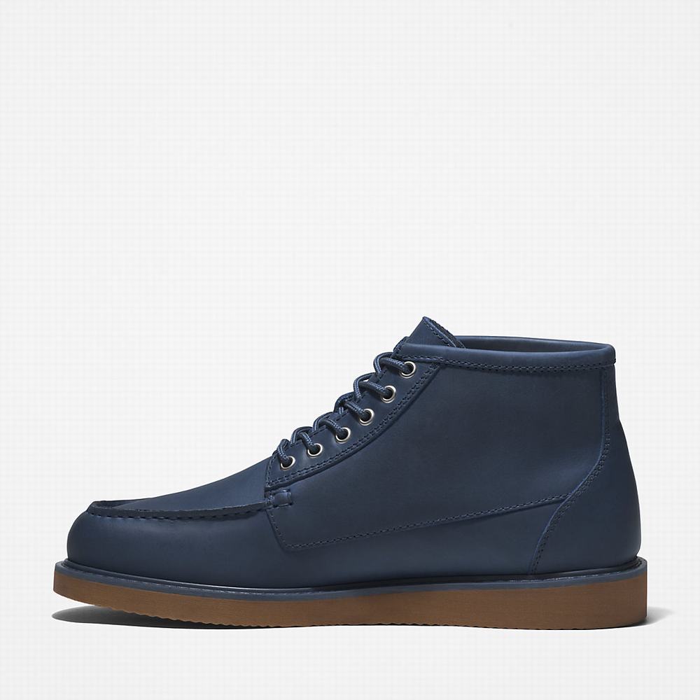 Pánské Kotníkové Boty Timberland Newmarket II Moc-Špicí Chukka Tmavě Blankyt | TI42073-815