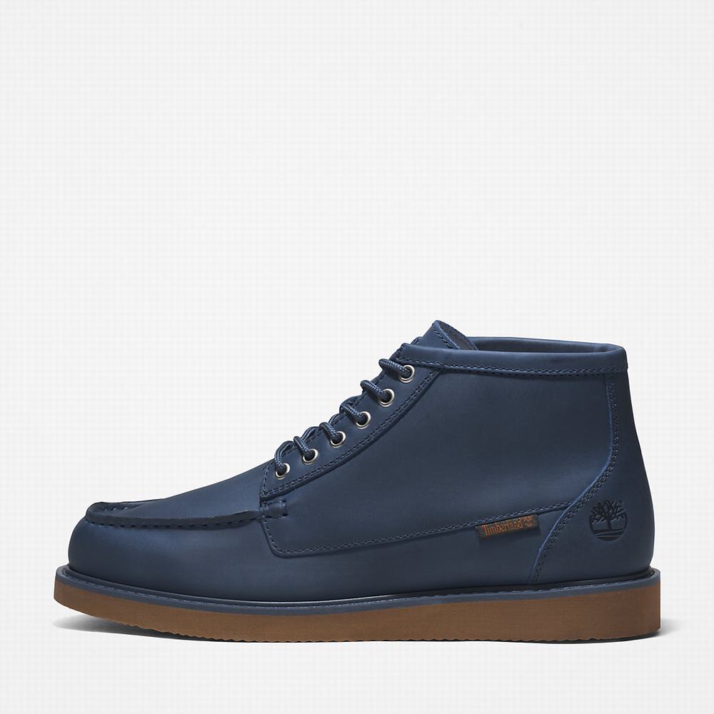 Pánské Kotníkové Boty Timberland Newmarket II Moc-Špicí Chukka Tmavě Blankyt | TI42073-815