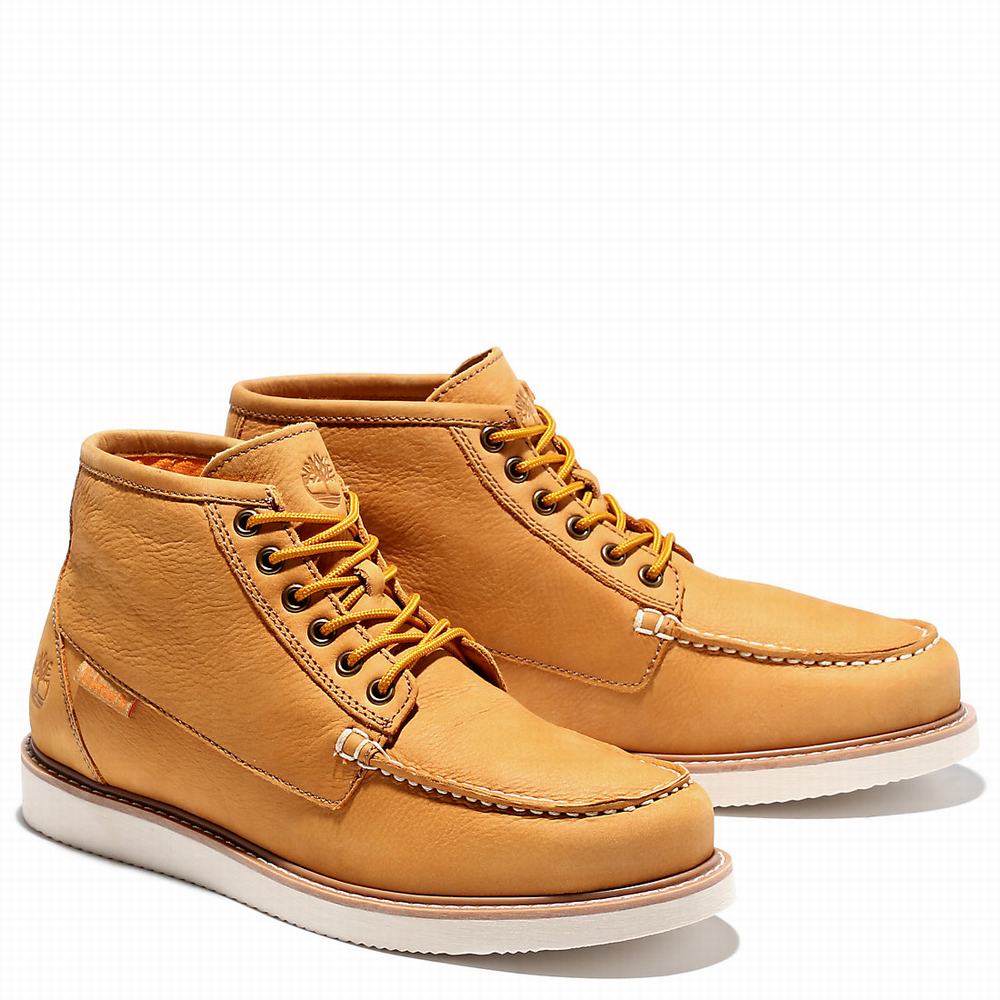 Pánské Kotníkové Boty Timberland Newmarket II Moc-Špicí Chukka Žluté | TI54610-742