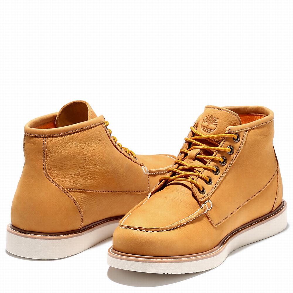 Pánské Kotníkové Boty Timberland Newmarket II Moc-Špicí Chukka Žluté | TI54610-742