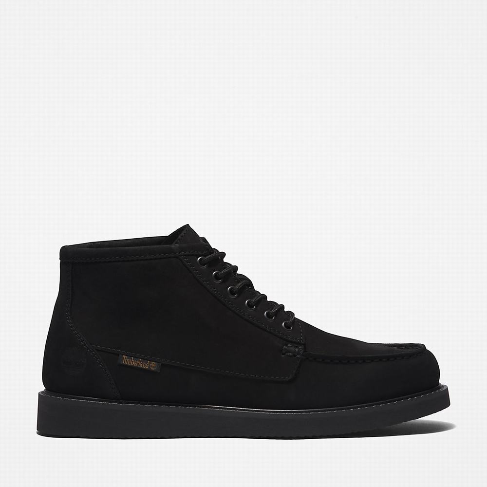 Pánské Kotníkové Boty Timberland Newmarket II Moc-Špicí Chukka Černé | TI61398-069