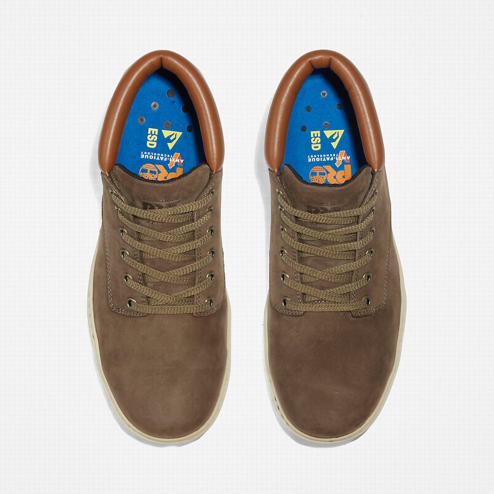 Pánské Kotníkové Boty Timberland Pro Disruptor Worker Chukka Brown Chukka Hnědé | TI40175-045