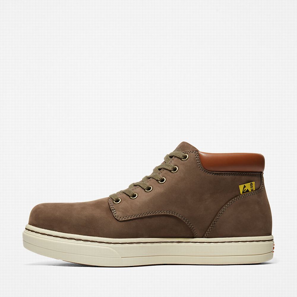 Pánské Kotníkové Boty Timberland Pro Disruptor Worker Chukka Brown Chukka Hnědé | TI40175-045