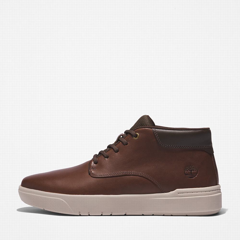 Pánské Kotníkové Boty Timberland Seneca Bay Chukka Hnědé | TI09573-487
