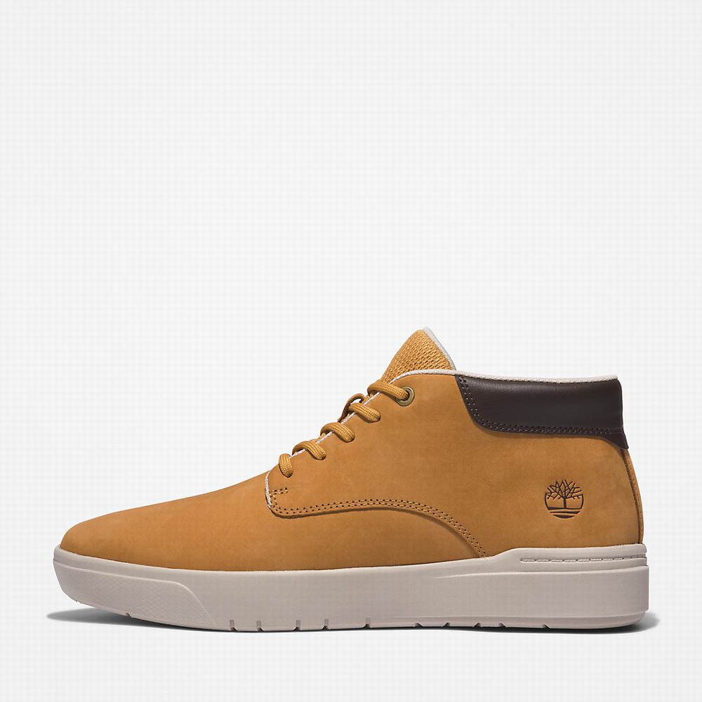 Pánské Kotníkové Boty Timberland Seneca Bay Chukka Světle Hnědé | TI10239-804