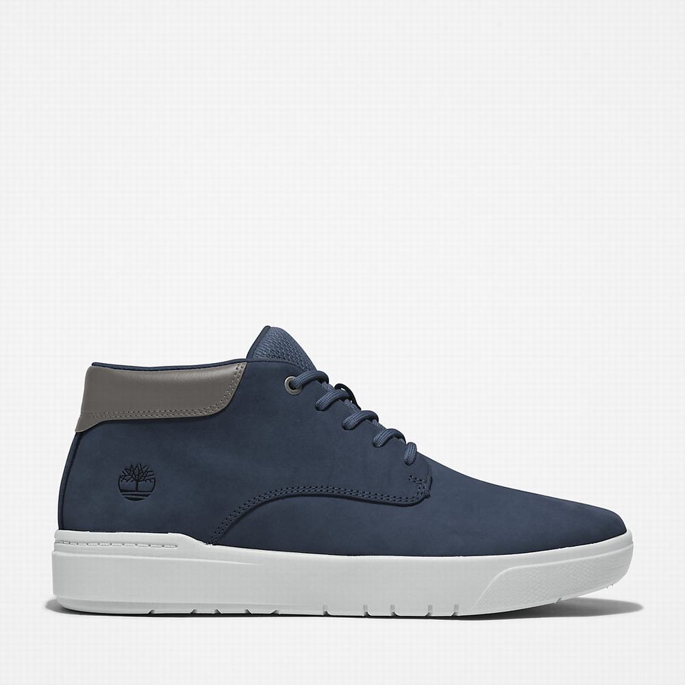 Pánské Kotníkové Boty Timberland Seneca Bay Chukka Tmavě Blankyt | TI50413-031