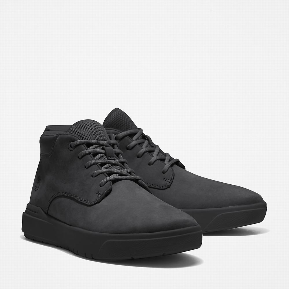 Pánské Kotníkové Boty Timberland Seneca Bay Chukka Černé | TI52409-724