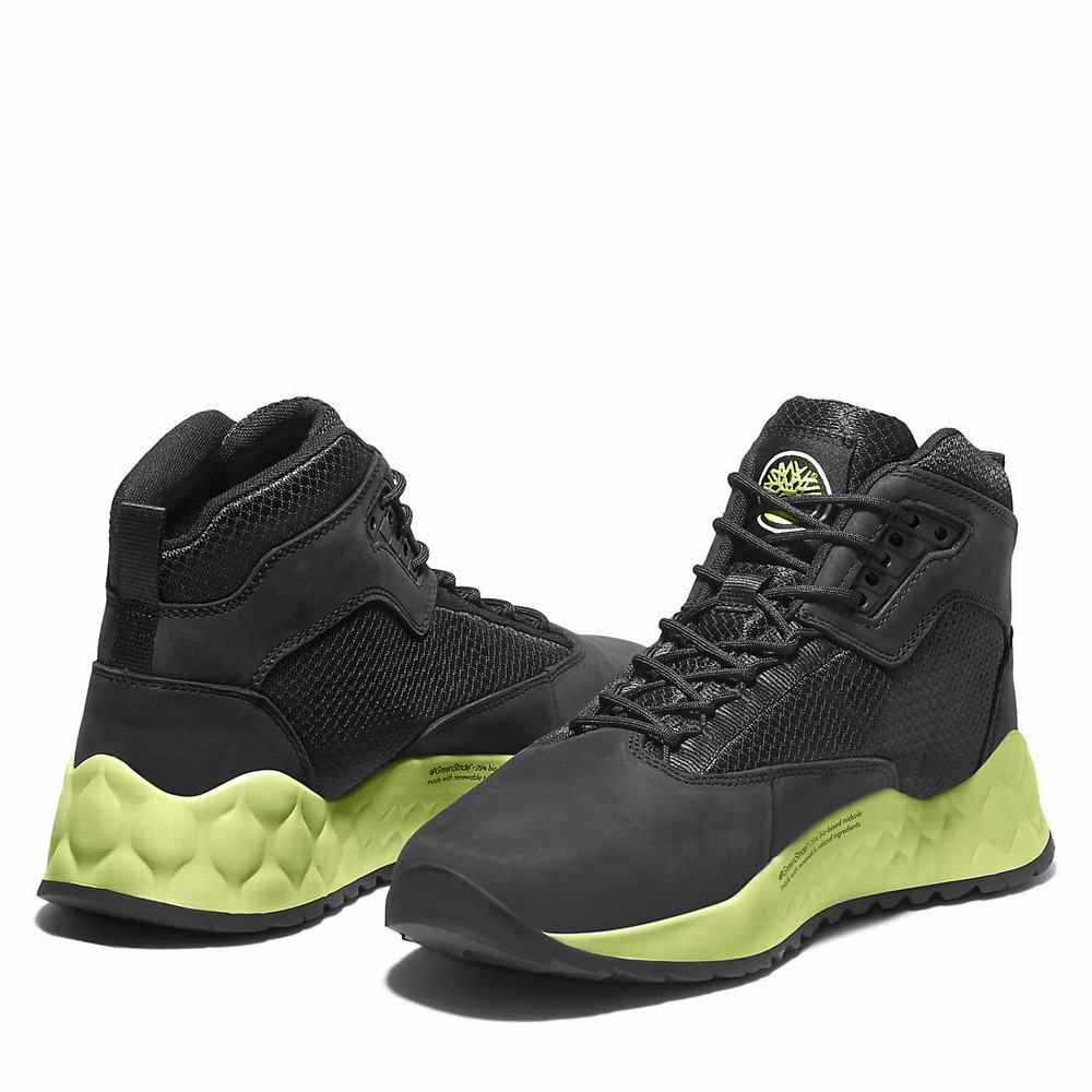 Pánské Kotníkové Boty Timberland Solar Wave GreenStride™ Chukka Černé Zelene | TI12843-108
