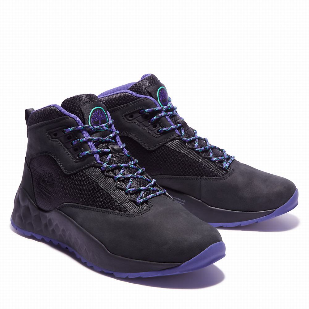 Pánské Kotníkové Boty Timberland Solar Wave GreenStride™ Chukka Černé | TI13928-285