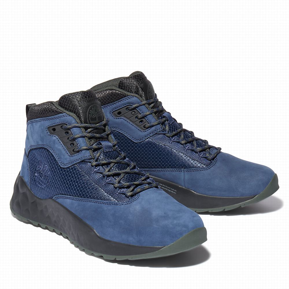 Pánské Kotníkové Boty Timberland Solar Wave GreenStride™ Chukka Tmavě Blankyt | TI23781-184